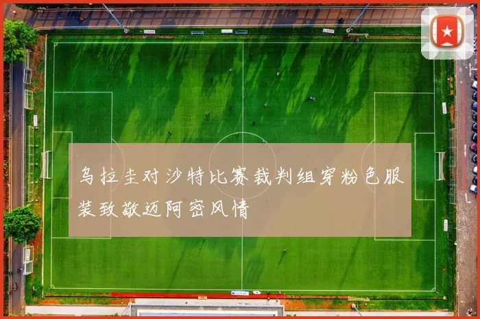 乌拉圭对沙特比赛裁判组穿粉色服装致敬迈阿密风情